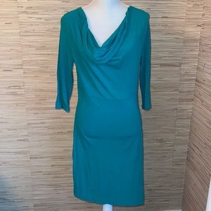 J.Crew small green knit dress EUC!